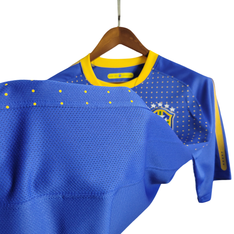 Camiseta Brasil retro 2010 segunda equipación