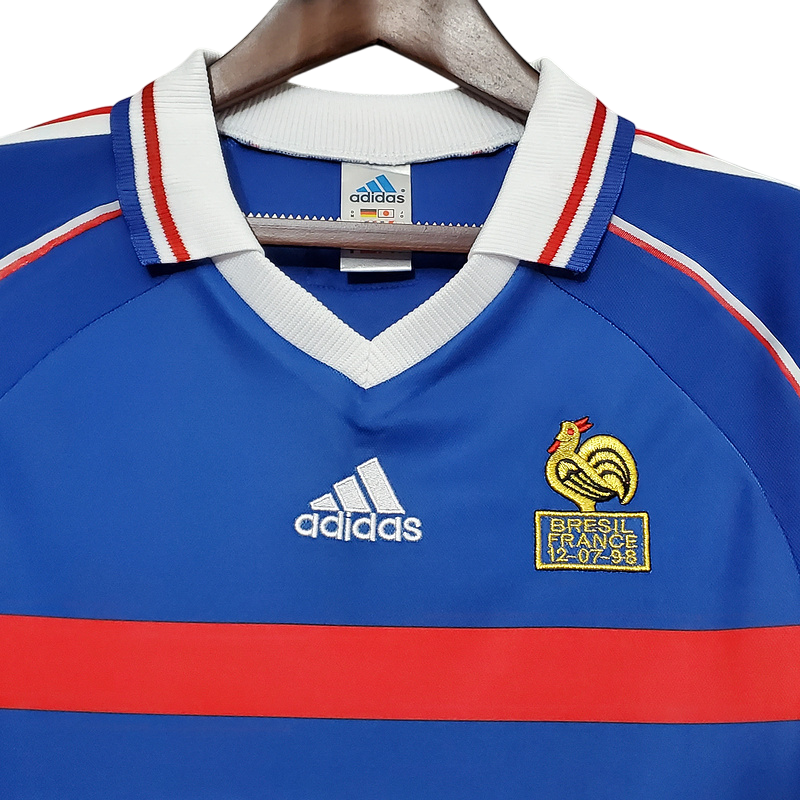 Camiseta Francia retro 1998