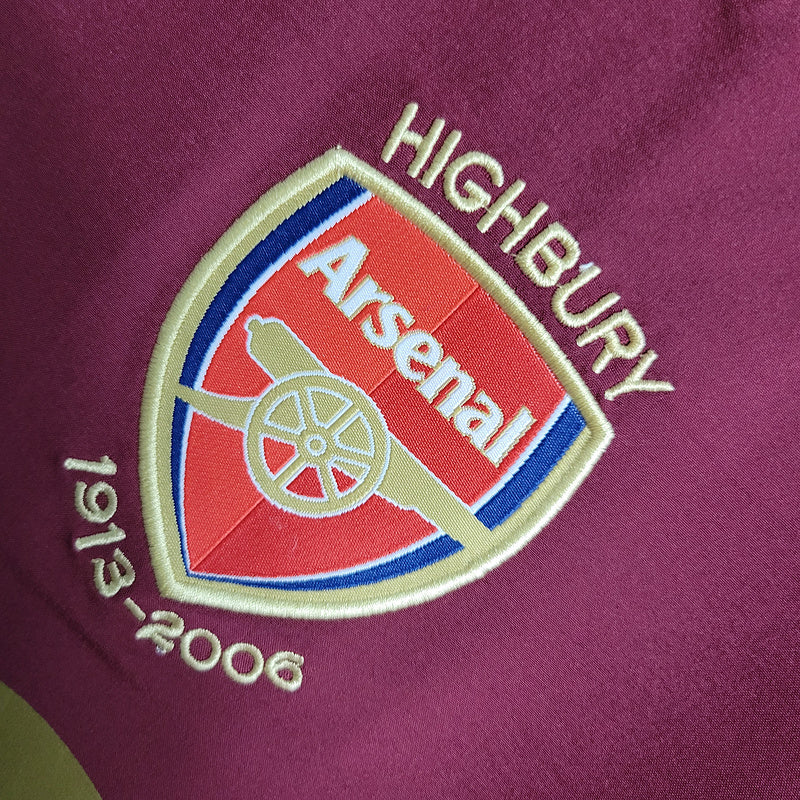 Camiseta Arsenal retro 2005-2006