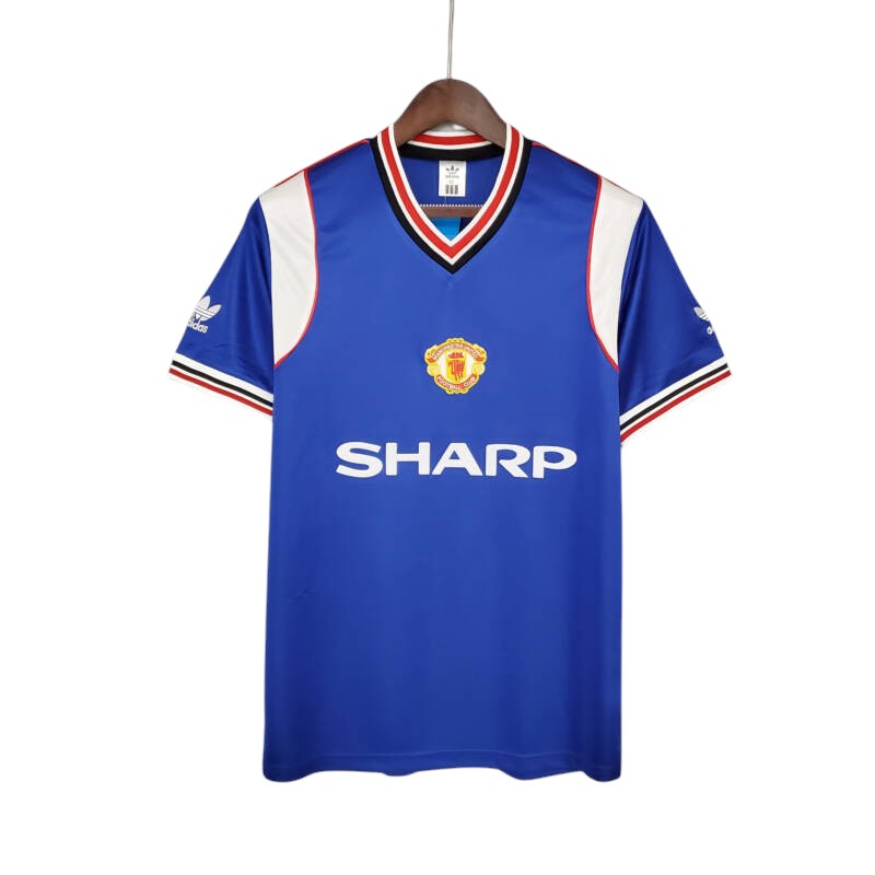 Camiseta Manchester United 1985/86 - Segunda Equipación