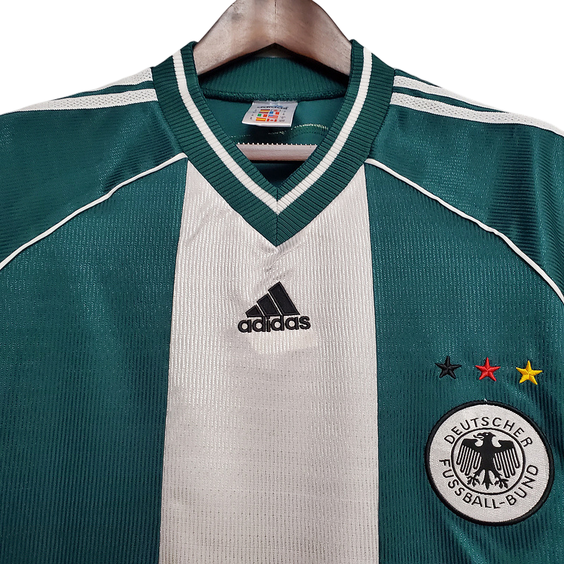 Camiseta Alemania retro 1998 segunda equipación