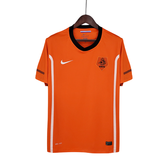 Camiseta Países Bajos retro 2010
