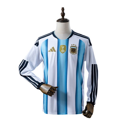 Camiseta Argentina Home 2026 - Manga Larga