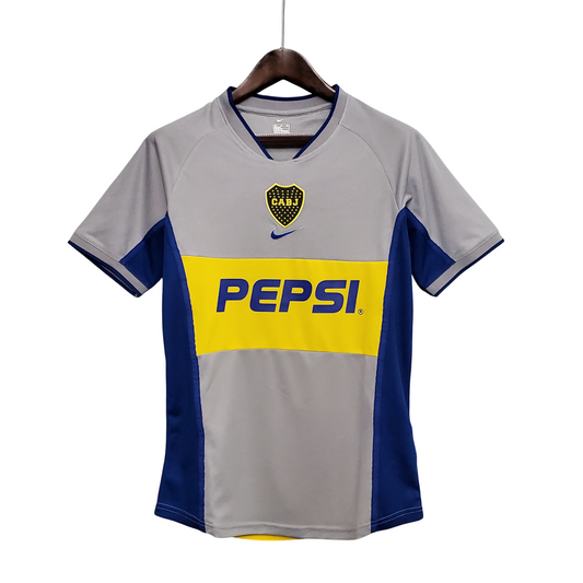 Camiseta Boca Junior Away 2002/03