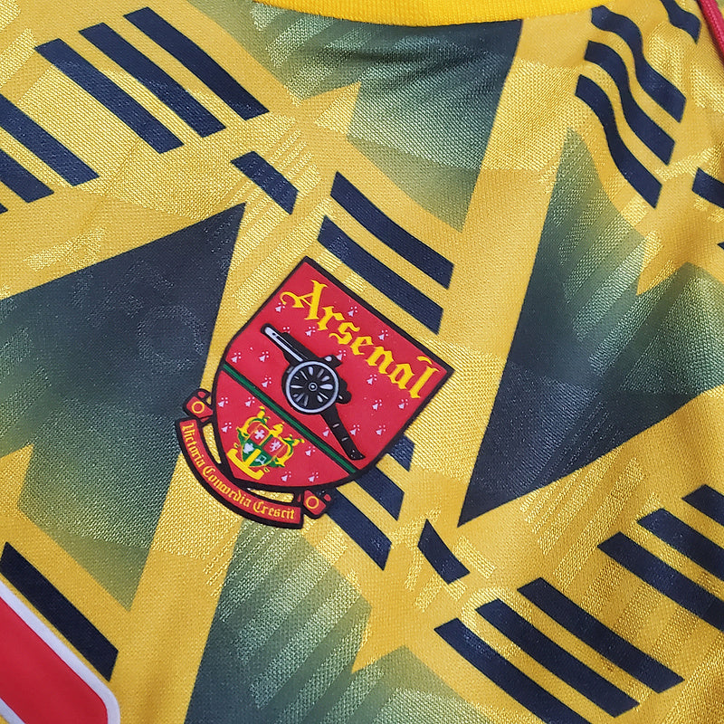 Camiseta Arsenal retro 1991-1993 segunda equipación