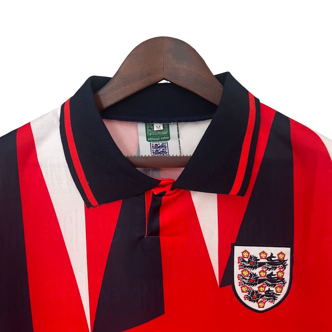 Camiseta Inglaterra retro 1992 segunda equipación
