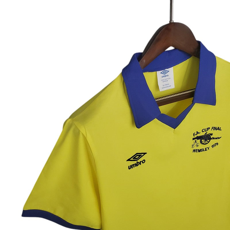 Camiseta Arsenal retro 1971-1979 segunda equipación