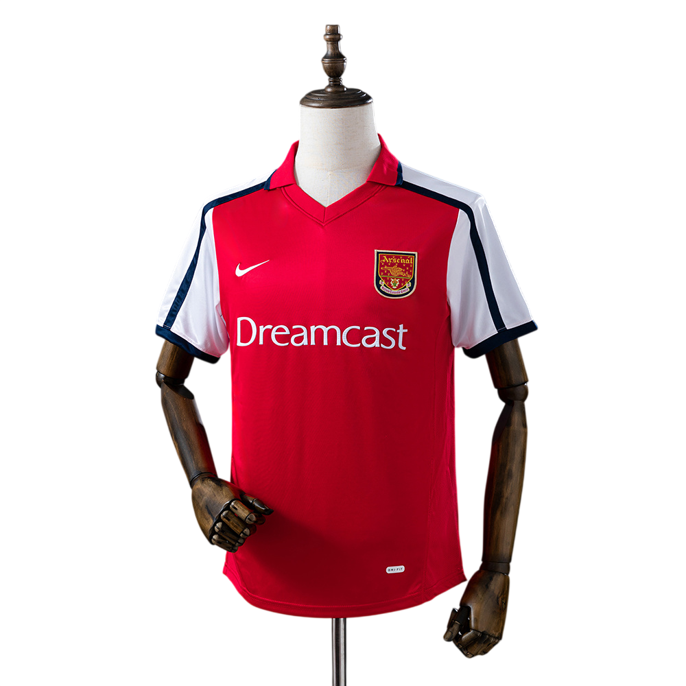 Camiseta Arsenal Home 2001/02