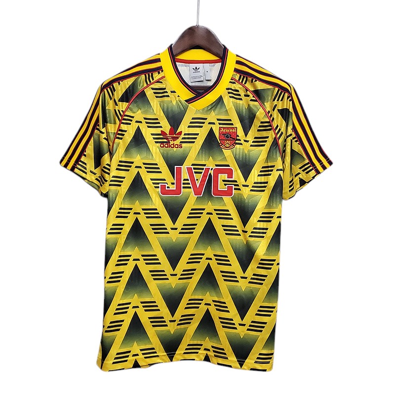 Camiseta Arsenal retro 1991-1993 segunda equipación