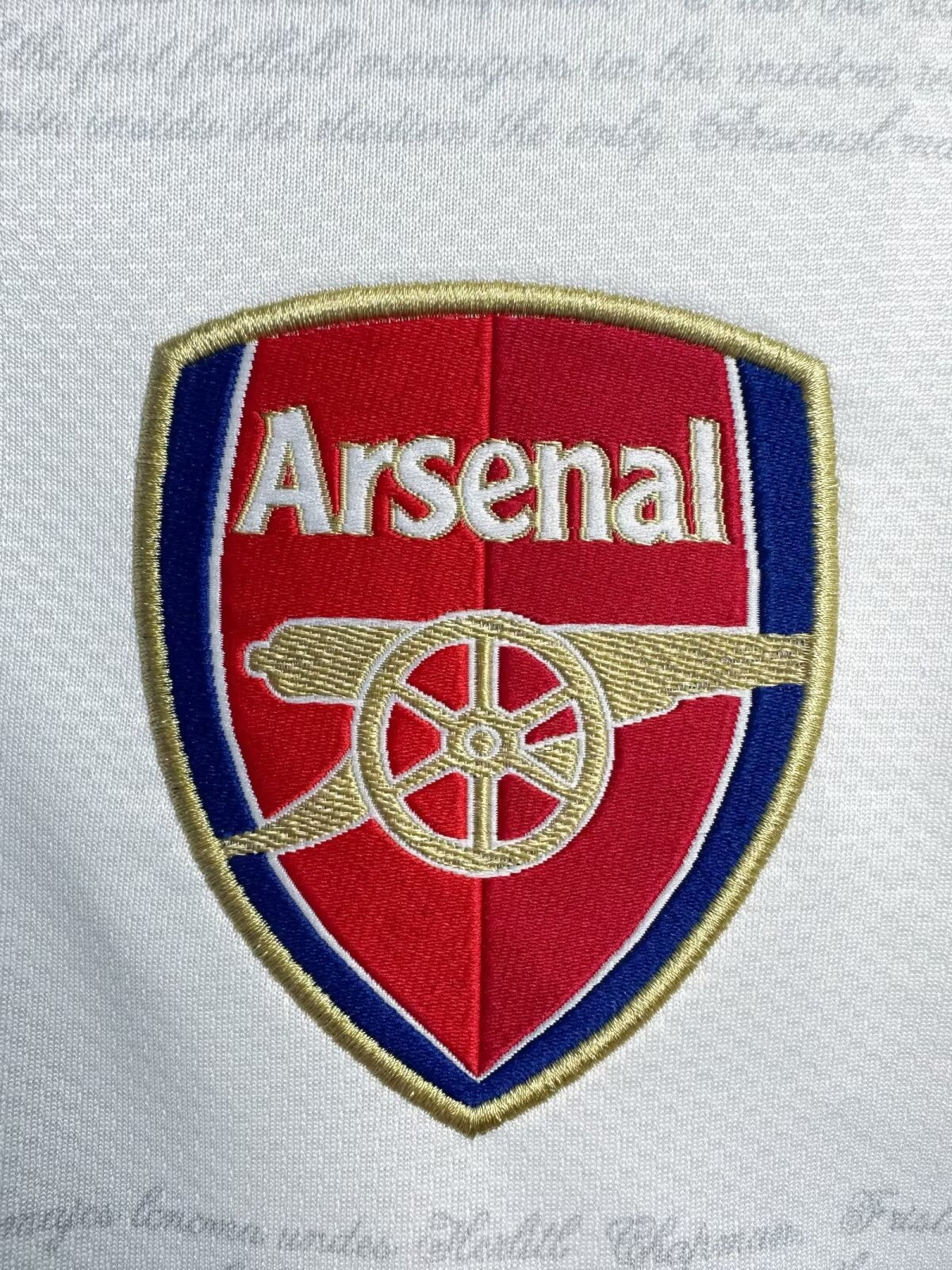 Camiseta Arsenal retro 2007-2008 segunda equipación