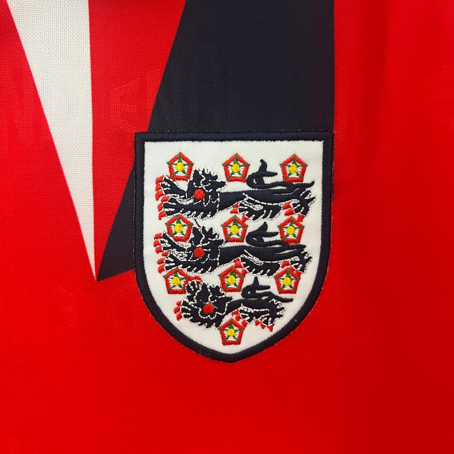 Camiseta Inglaterra retro 1992 segunda equipación