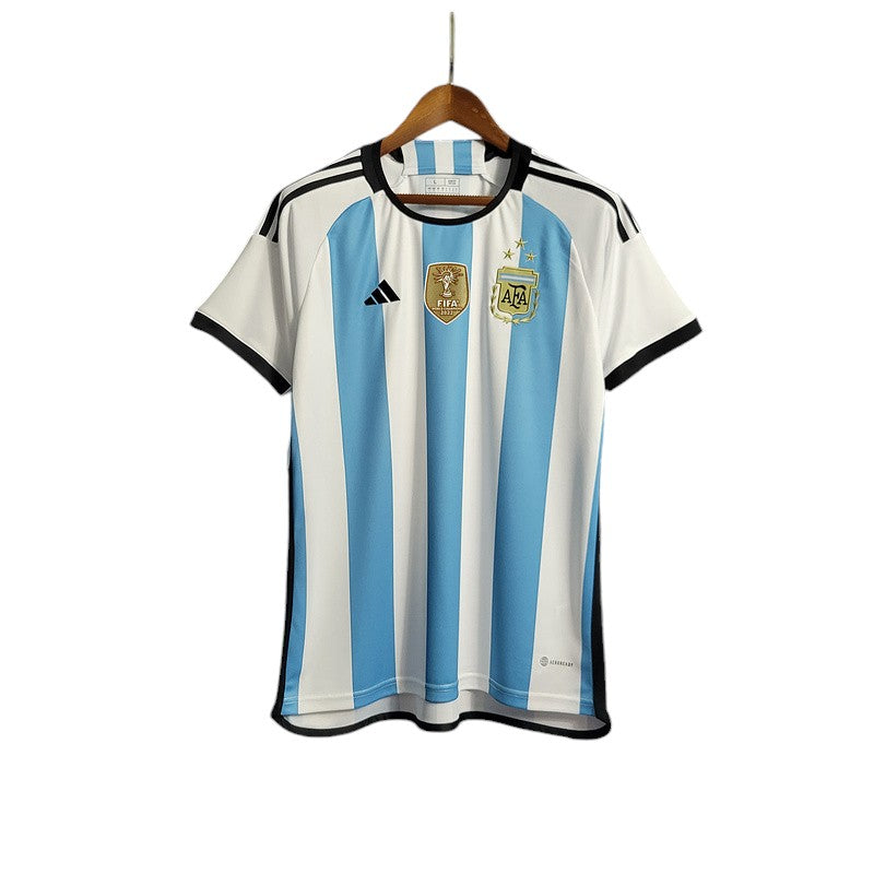 Camiseta Argentina 2022 World Cup - 3 estrellas