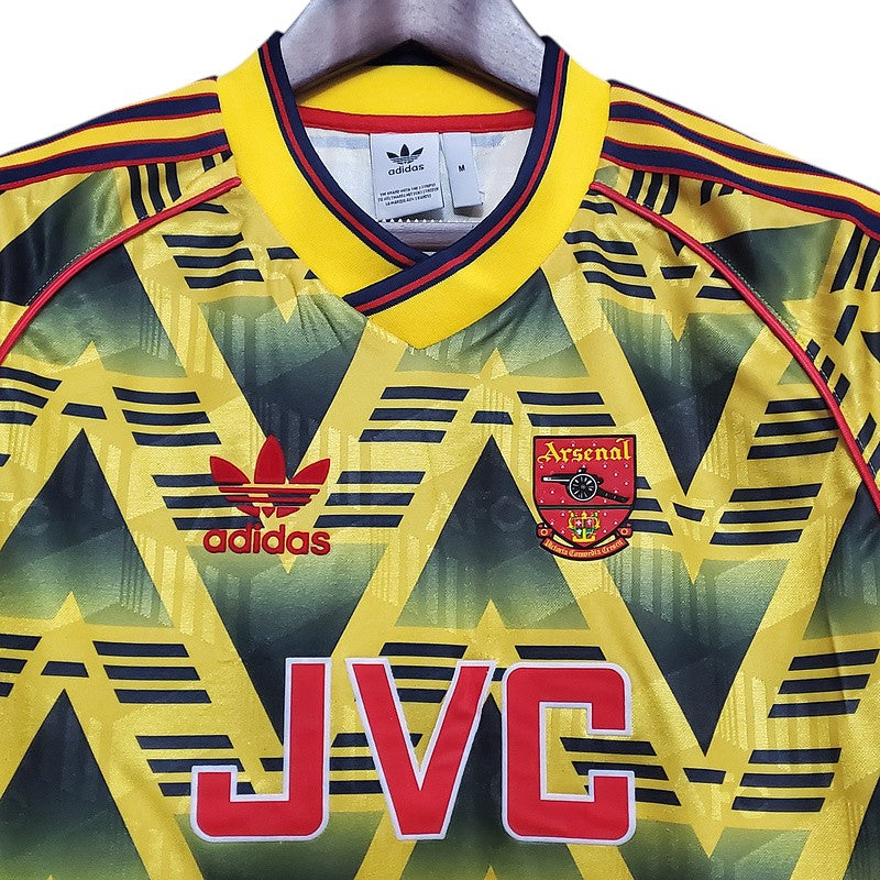 Camiseta Arsenal retro 1991-1993 segunda equipación