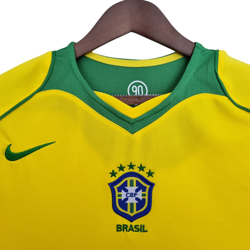Camiseta Brasil retro 2004/2006