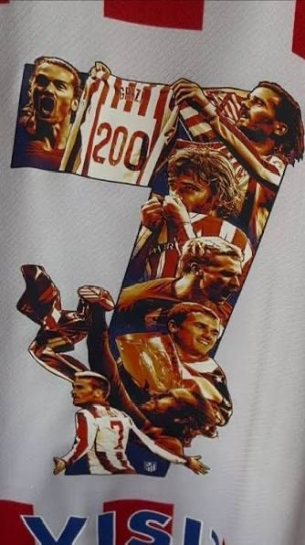 Camiseta Griezmann Atlético Madrid Home 25/26