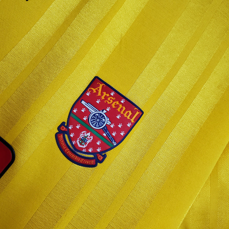 Camiseta Arsenal retro 1993-1994 segunda equipación