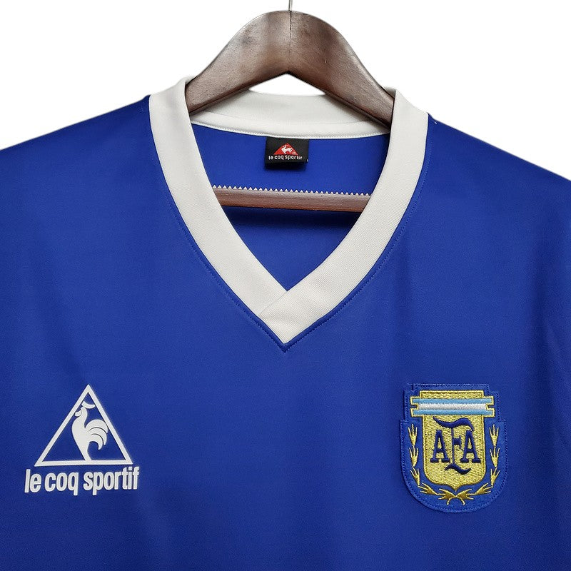 Camiseta Argentina retro 1986 segunda equipación