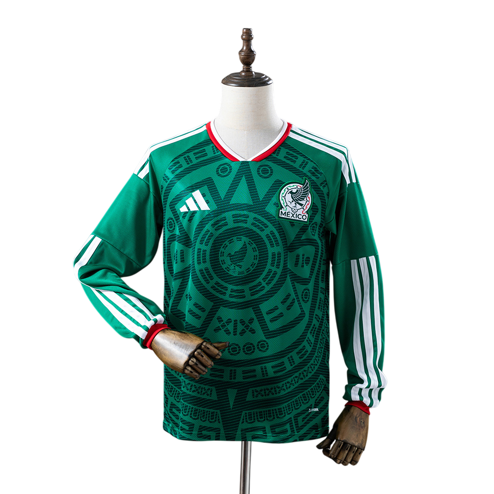 Camiseta México Home 2026 - Manga Larga