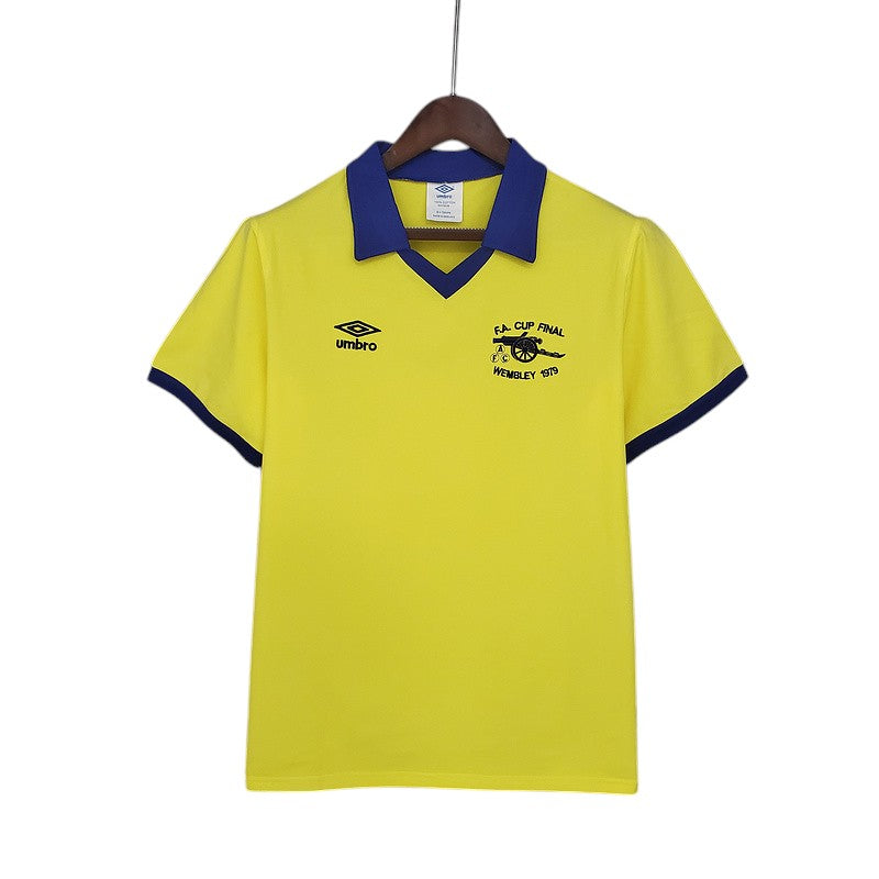 Camiseta Arsenal retro 1971-1979 segunda equipación