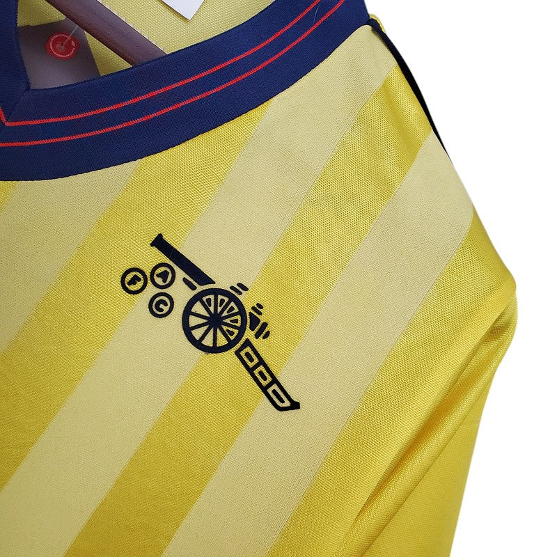 Camiseta Arsenal retro 1983-1986 segunda equipación