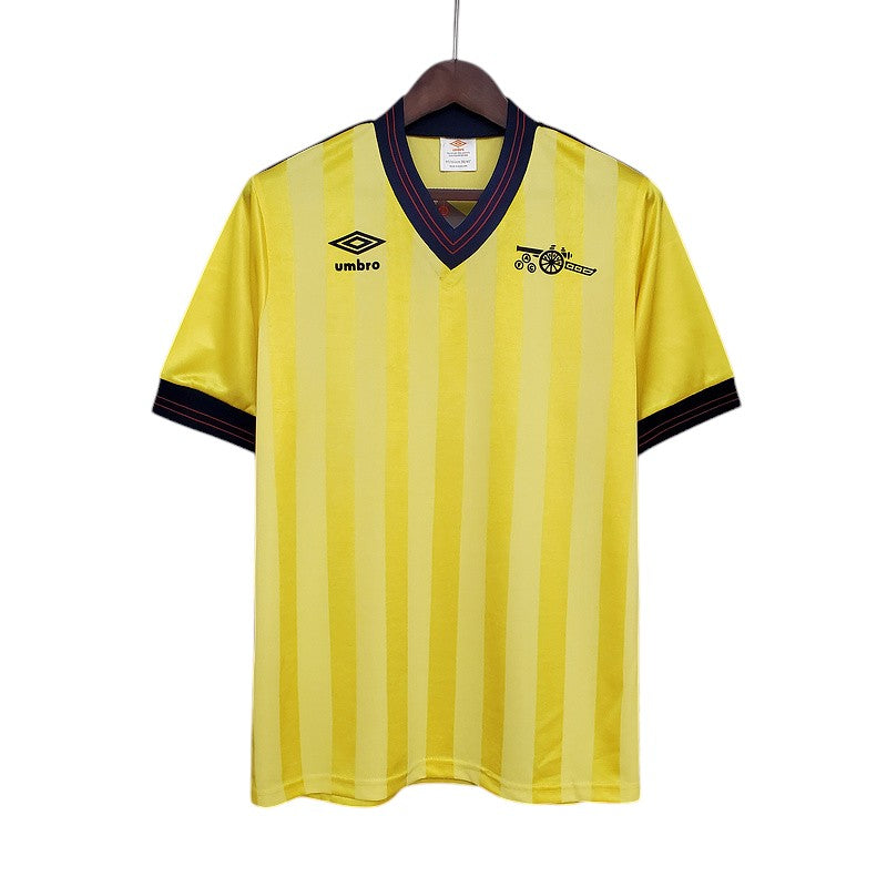 Camiseta Arsenal retro 1983-1986 segunda equipación