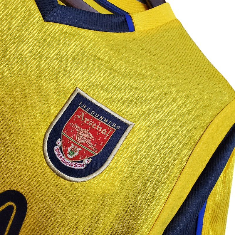 Camiseta Arsenal retro 1999-2000 segunda equipación