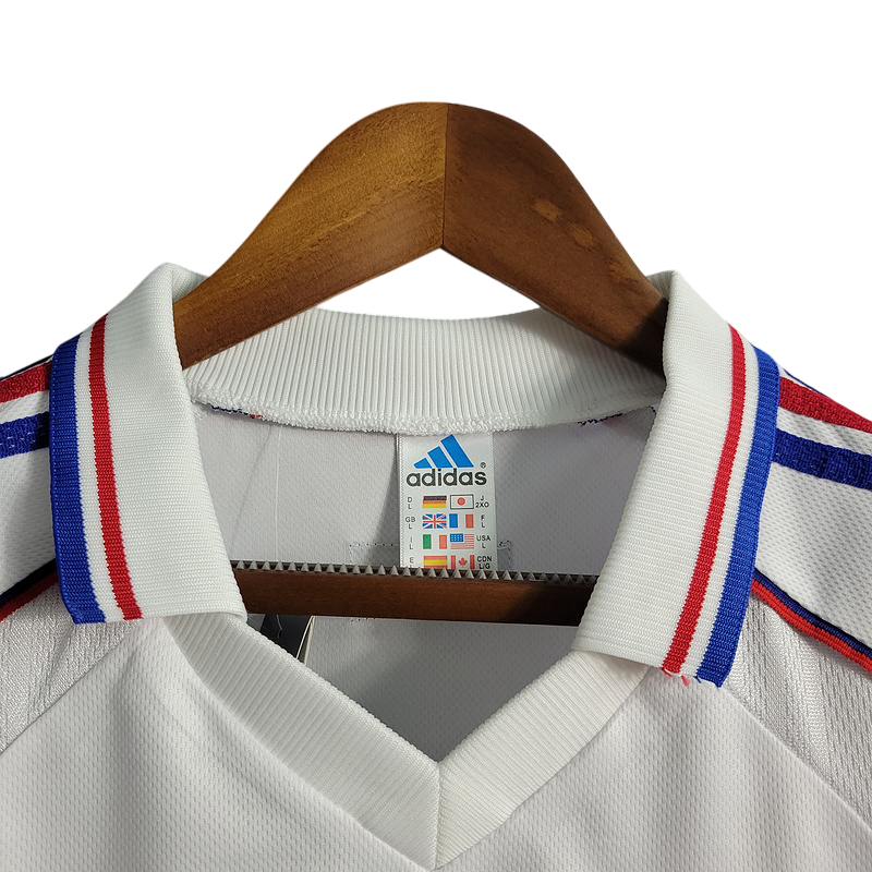 Camiseta Francia retro 1998 segunda equipacion