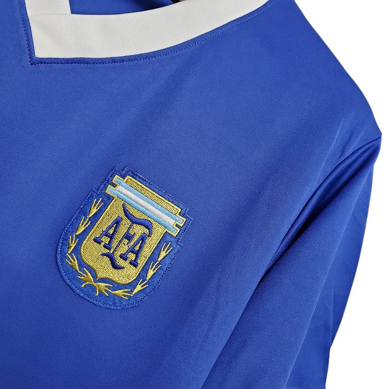 Camiseta Argentina retro 1986 segunda equipación