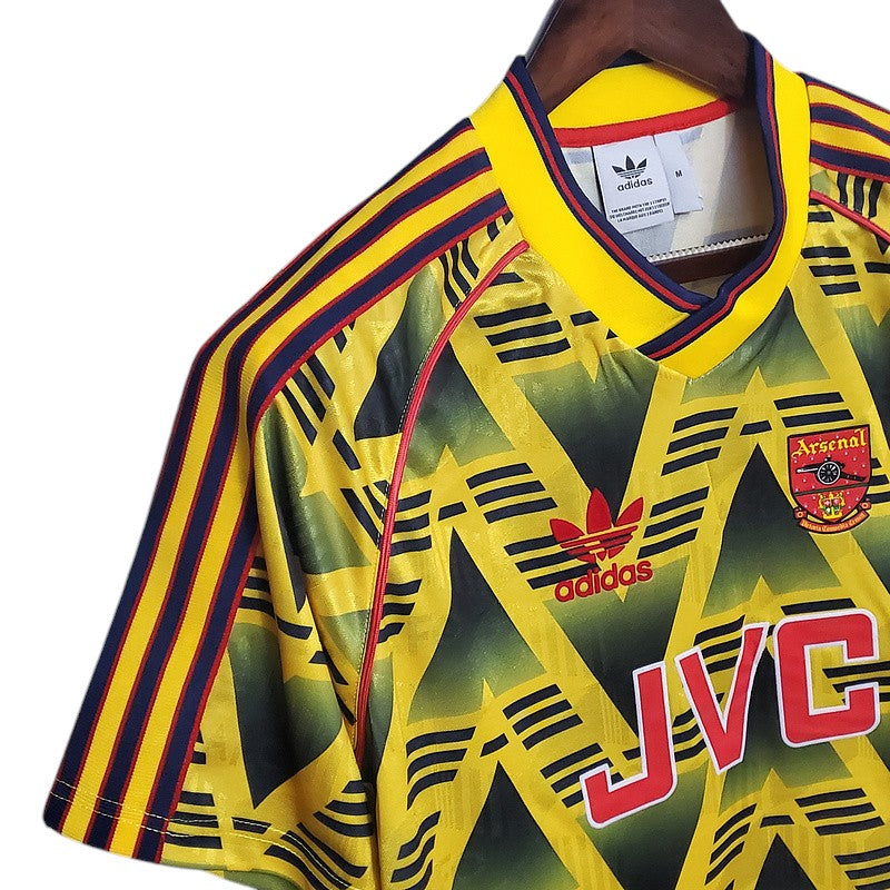 Camiseta Arsenal retro 1991-1993 segunda equipación