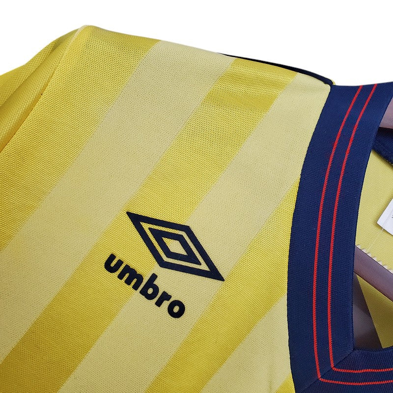 Camiseta Arsenal retro 1983-1986 segunda equipación