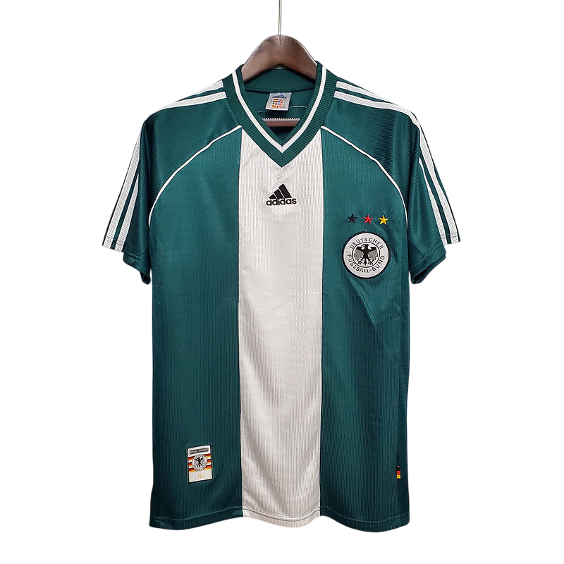 Camiseta Alemania retro 1998 segunda equipación
