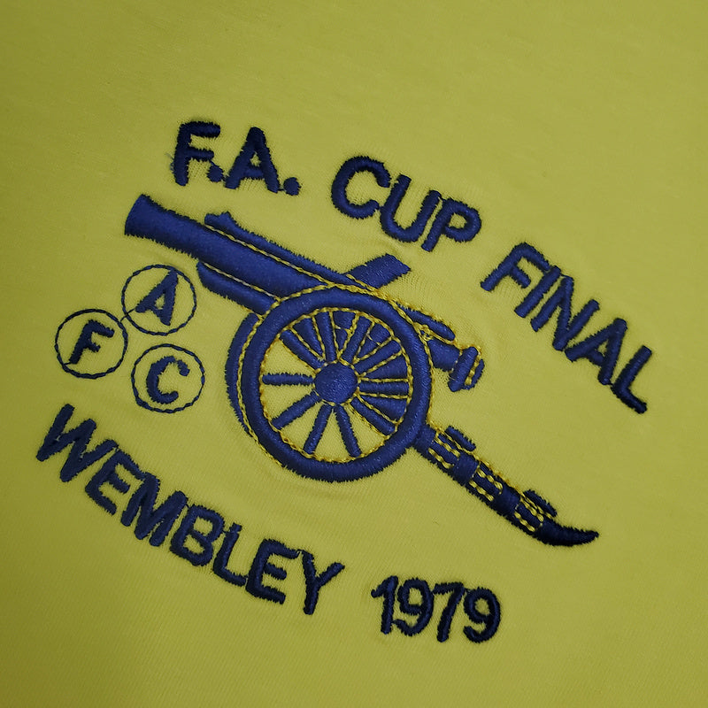 Camiseta Arsenal retro 1971-1979 segunda equipación