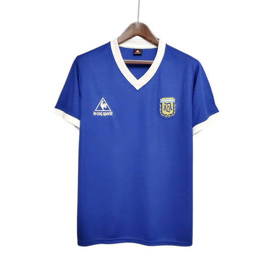 Camiseta Argentina retro 1986 segunda equipación