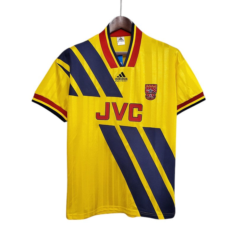 Camiseta Arsenal retro 1993-1994 segunda equipación