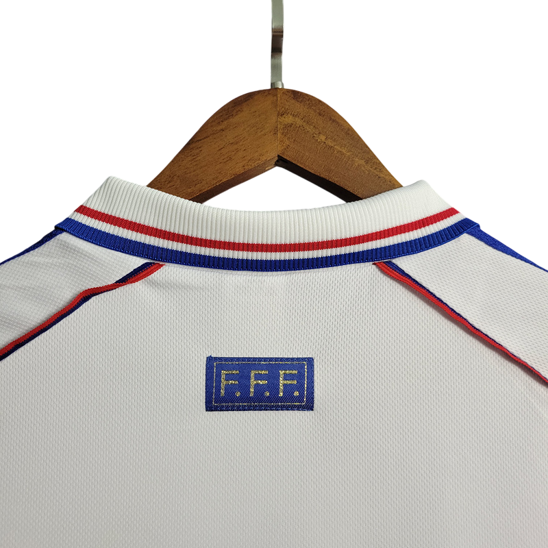 Camiseta Francia retro 1998 segunda equipacion
