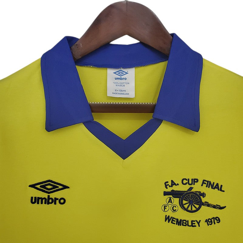 Camiseta Arsenal retro 1971-1979 segunda equipación