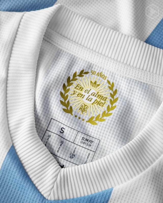 Camiseta Argentina Edición Especial 50 Aniversario 2024-2025