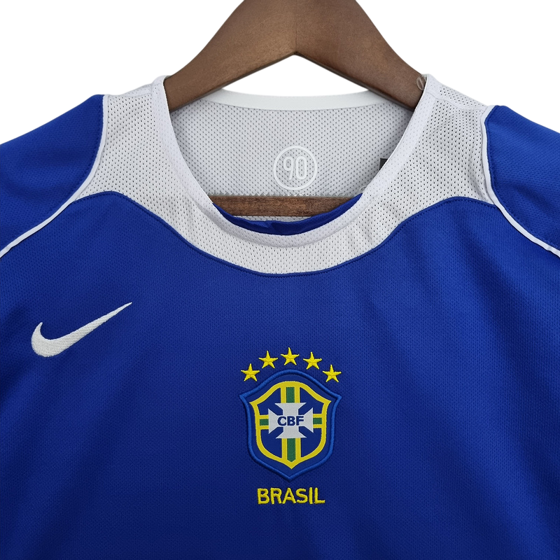 Camiseta Brasil retro 2004/2006 segunda equipación