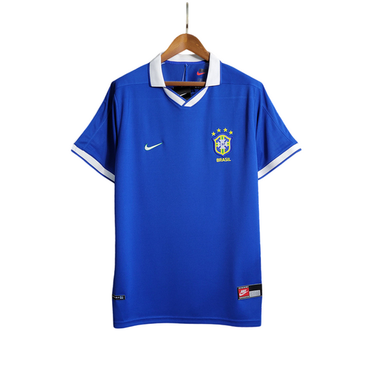 Camiseta Brasil retro 1997 segunda equipación