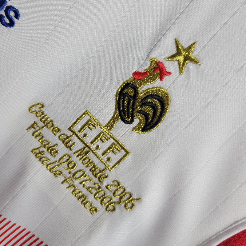 Camiseta Francia retro 2006 segunda equipacion