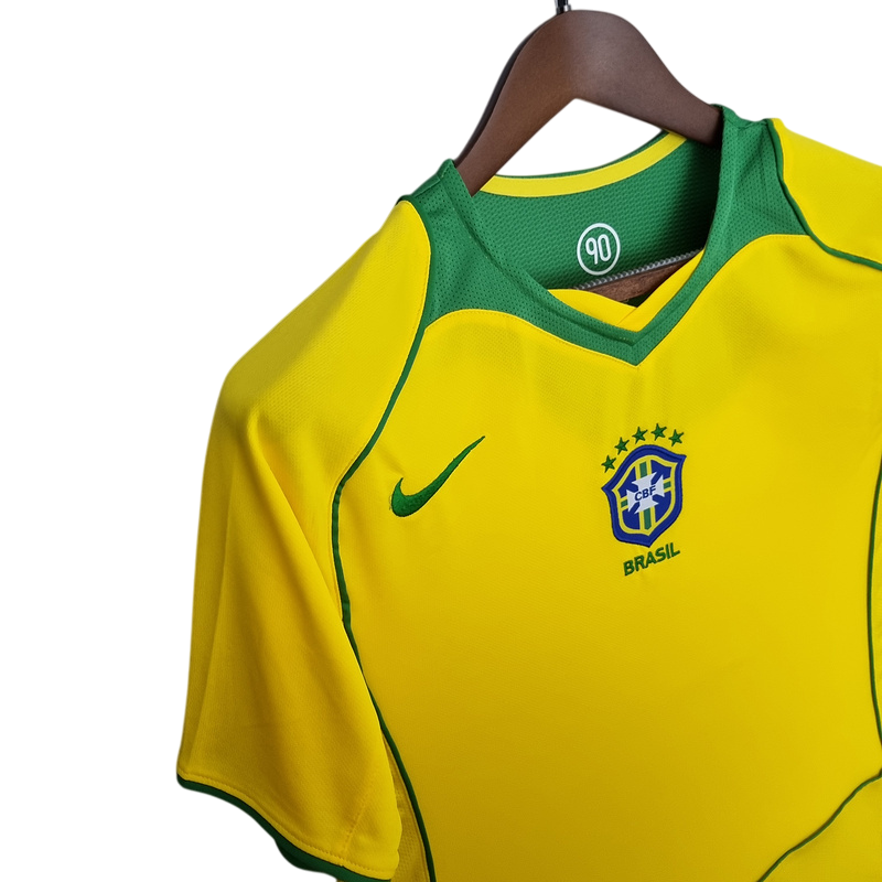 Camiseta Brasil retro 2004/2006