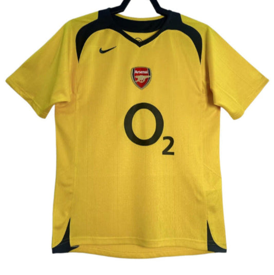 Camiseta Arsenal retro 2005-2006 segunda equipación