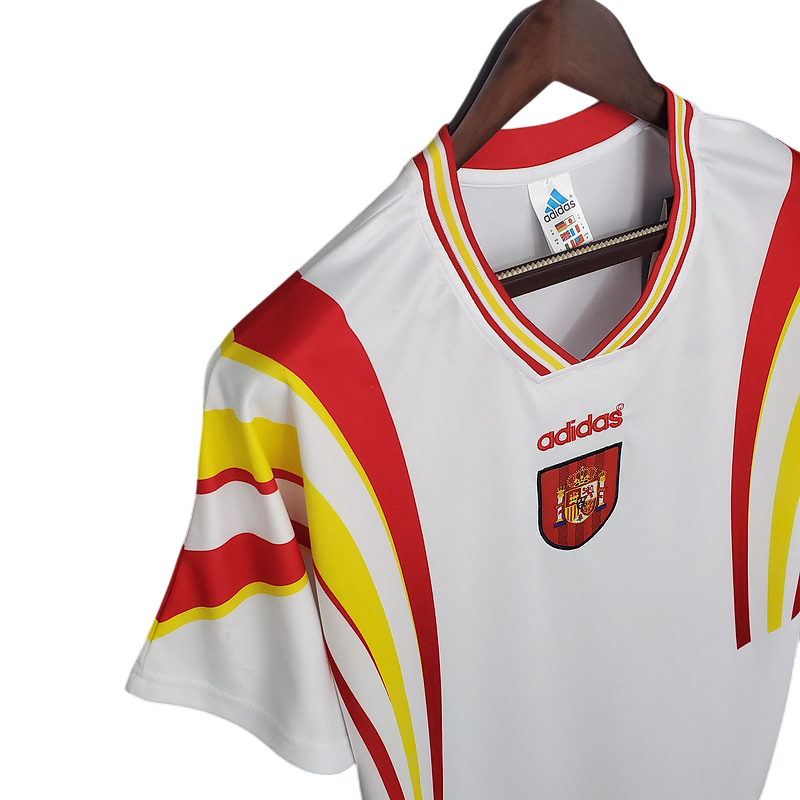 Camiseta España retro 1996 - segunda equipacion