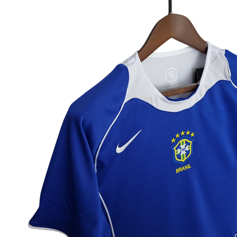 Camiseta Brasil retro 2004/2006 segunda equipación