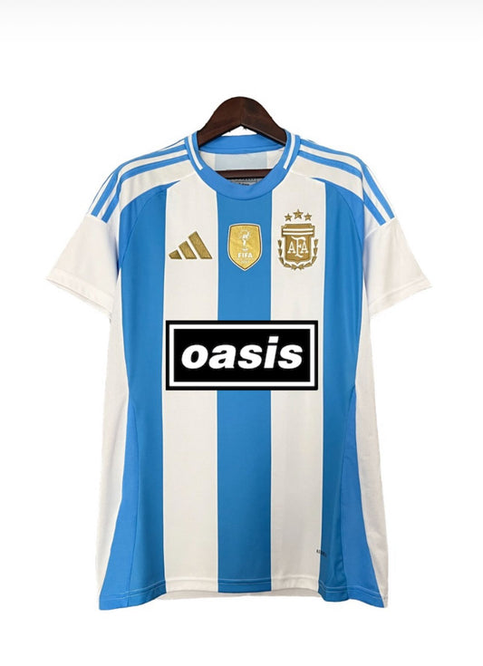 Camiseta Argentina Home 24 x Oasis