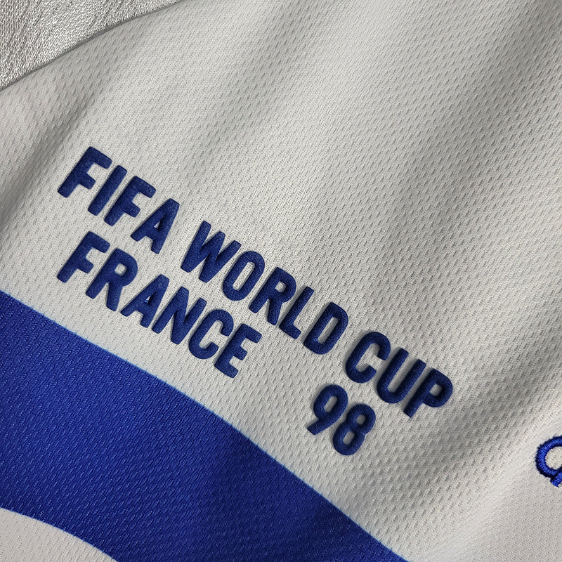 Camiseta Francia retro 1998 segunda equipacion