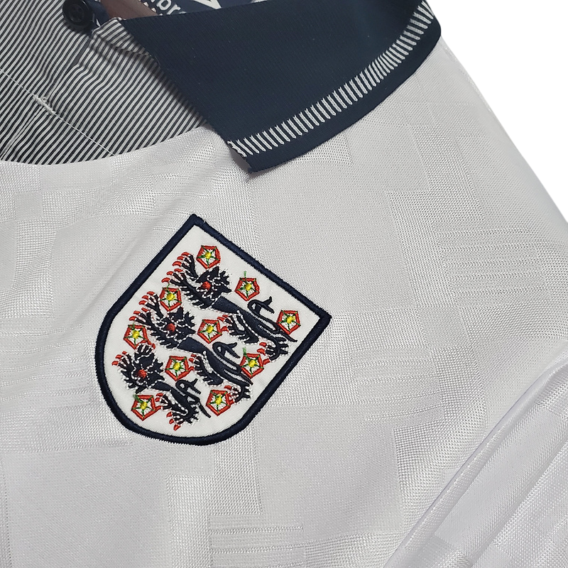 Camiseta Inglaterra retro 1990