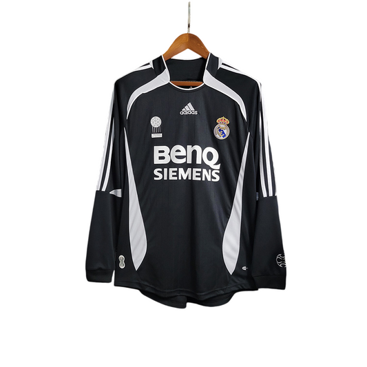 Camiseta Real Madrid 2006/07 – Segunda Equipación Manga Larga