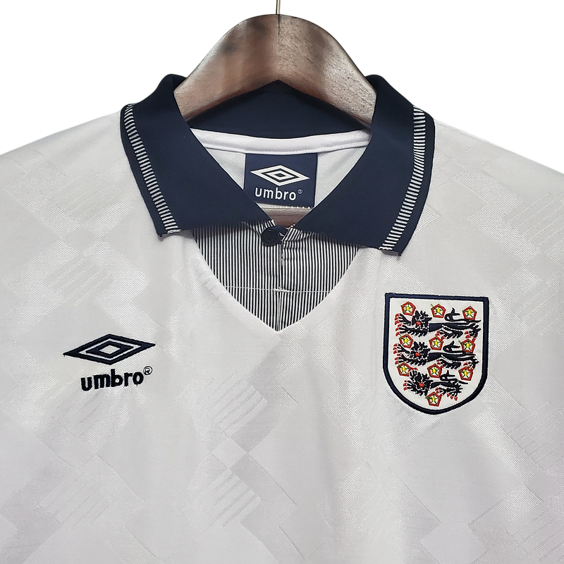 Camiseta Inglaterra retro 1990